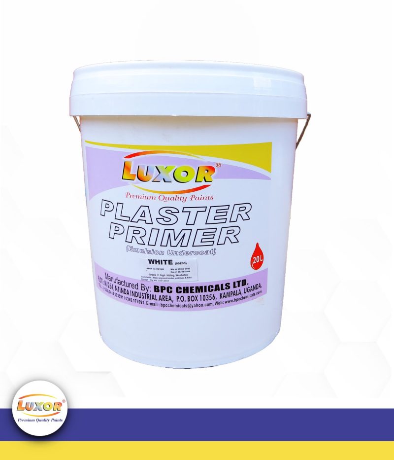 Luxor Plaster Primer (Emulsion Undercoat) - low front - BPC Chemicals Limited