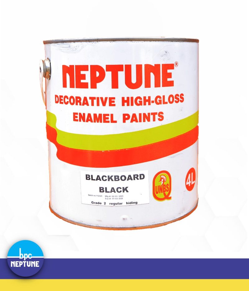 Neptune Black Board Paint - front - BPC Chemicals Limited