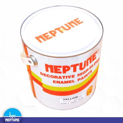 Neptune Hi Gloss Paint Yellow - side top - BPC Chemicals Limited